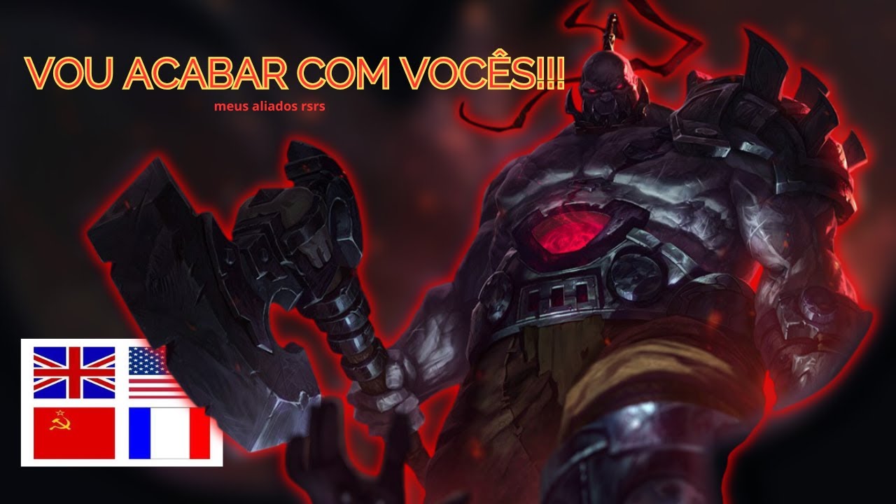 O DESTEMIDO SION QUE QUERIA ACABAR COM O TIME (aliado)!!!!