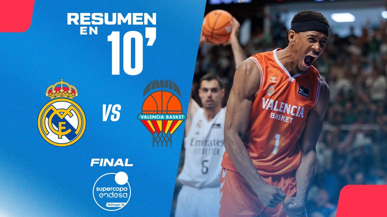 10-minute summary: Real Madrid vs. Valencia Basket - Endesa Super Cup Final 2025