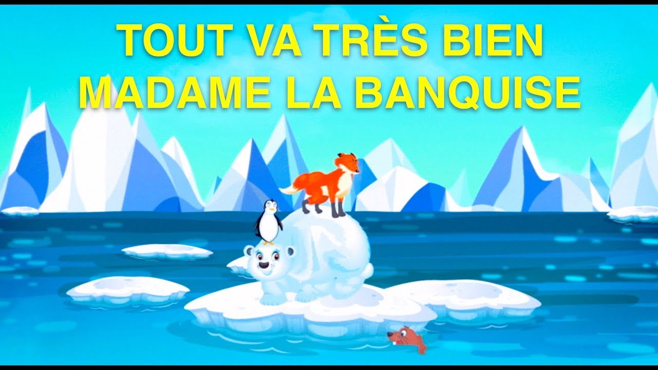 Tout va très bien Madame la Banquise (clip officiel Dominique Dimey)