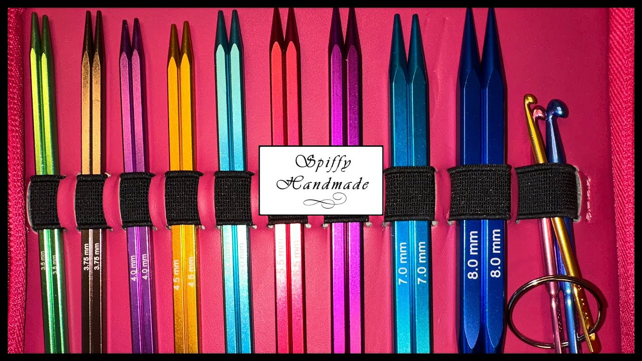 Rainbow Square Interchangeable Knitting Needle Review from Temu