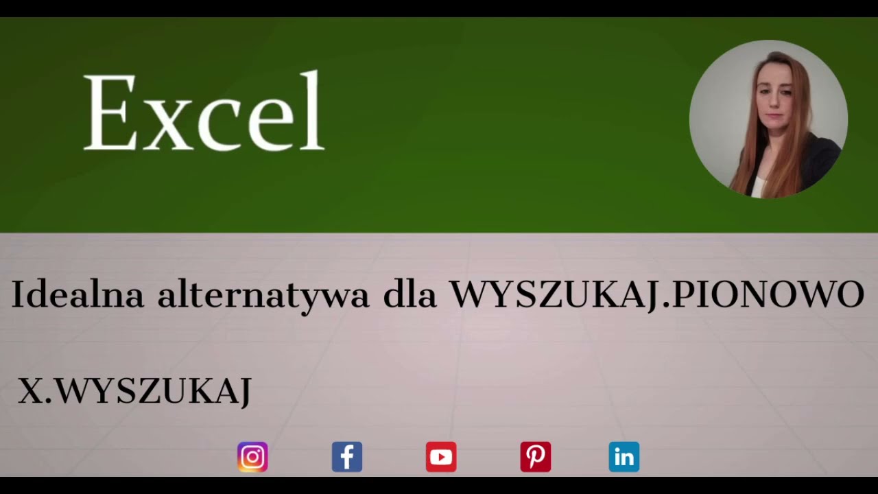 Excel | Lepsza wersja wyszukaj.pionowo | X.WYSZUKAJ