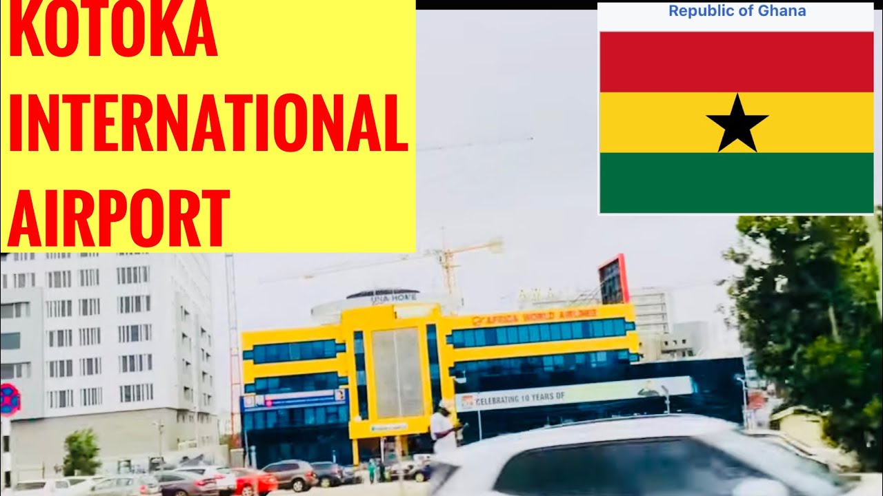 GHANA VLOG|| DRIVING TO KOTOKA INTERNATIONAL AIRPORT ACCRA GHANA 🇬🇭