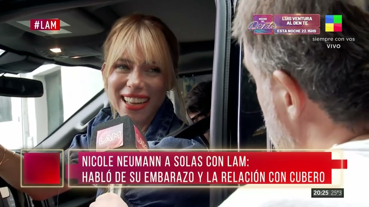 Nicole Neumann habló de su embarazo y la relación con Fabián Cubero