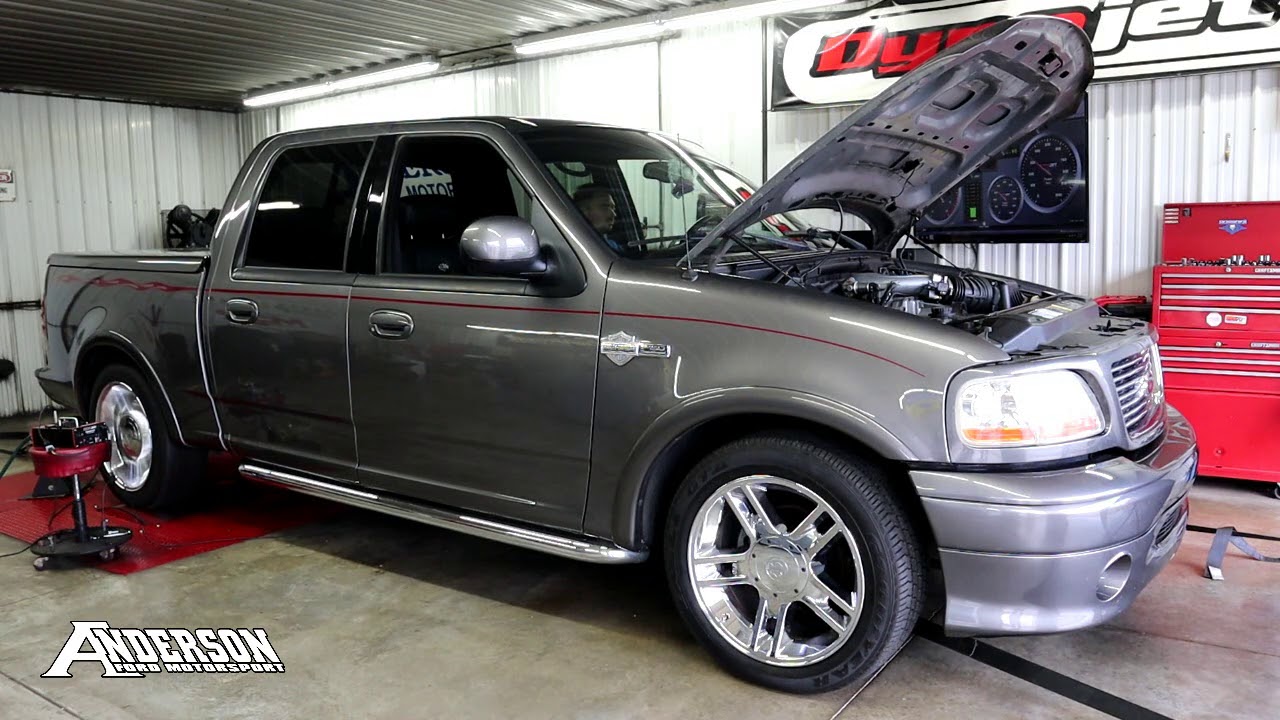 2002 Harley F150 Supercharged on the Dyno