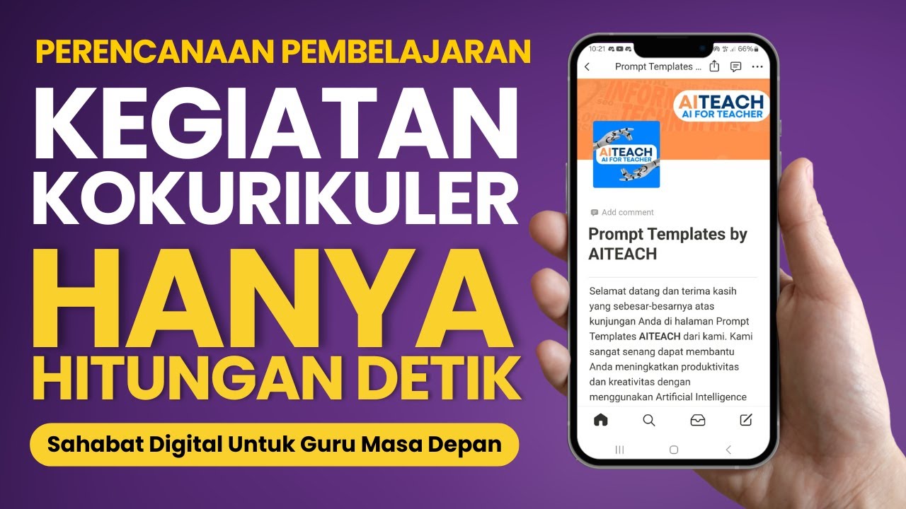 MENDESAIN PERENCANAAN PEMBELAJARAN KEGIATAN KOKURIKULER