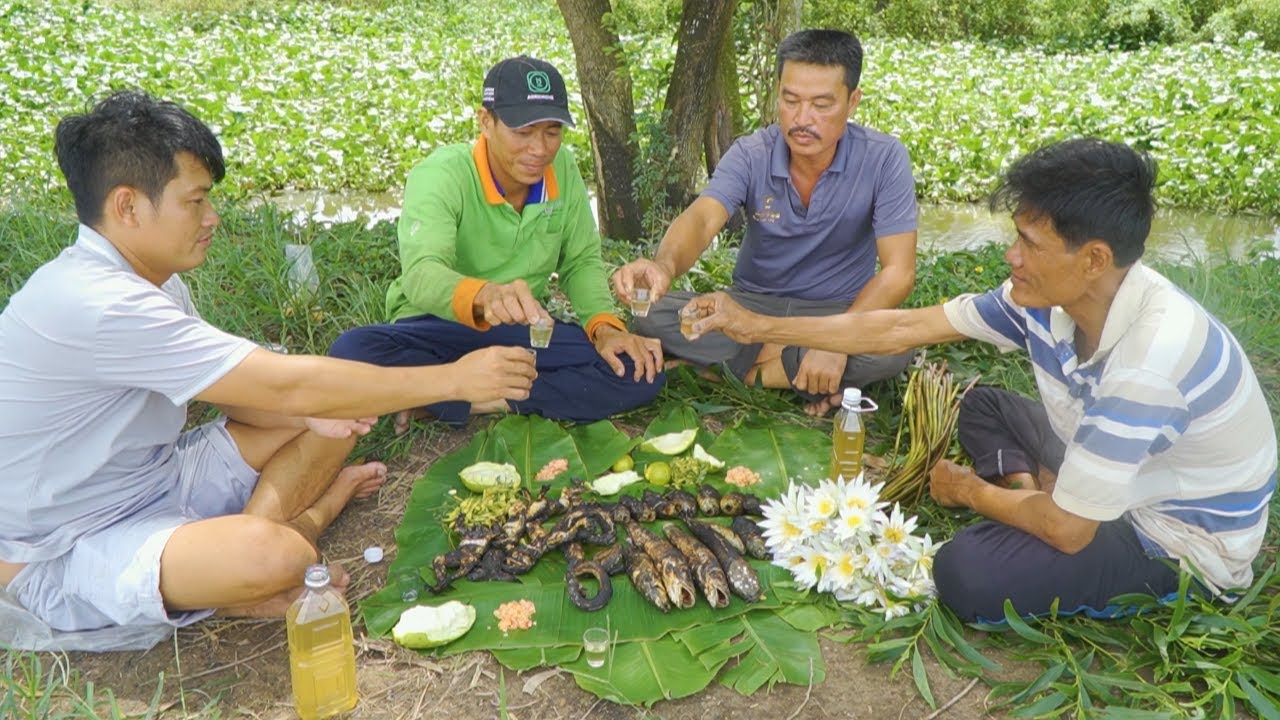 Xuôi về Mộc Hoá, đi tìm và thưởng thức con 