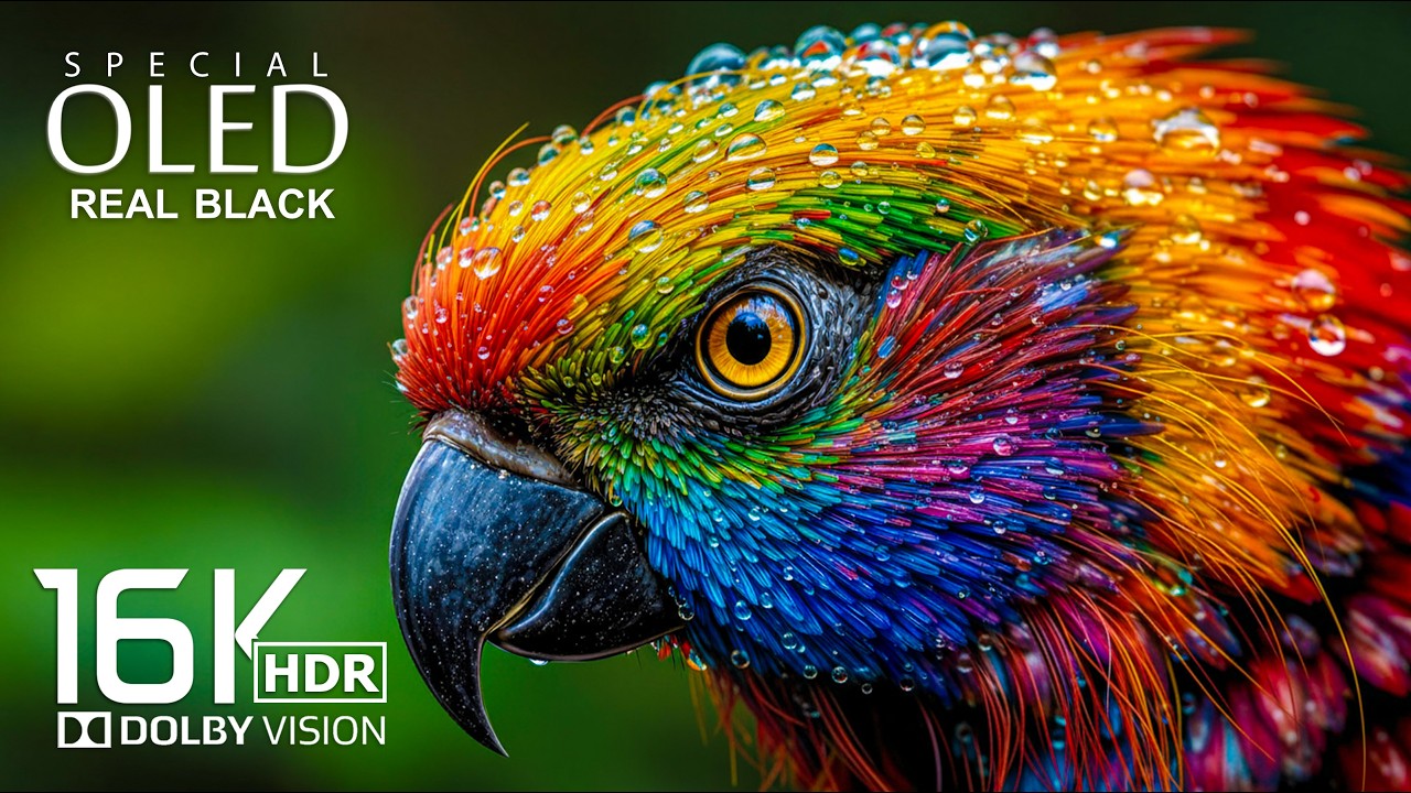 AMAZING 16K HDR at 60 fps (16K Video) - Dolby Vision
