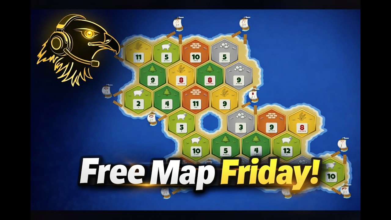 Free Map Friday! Scramble - Settlers of Catan