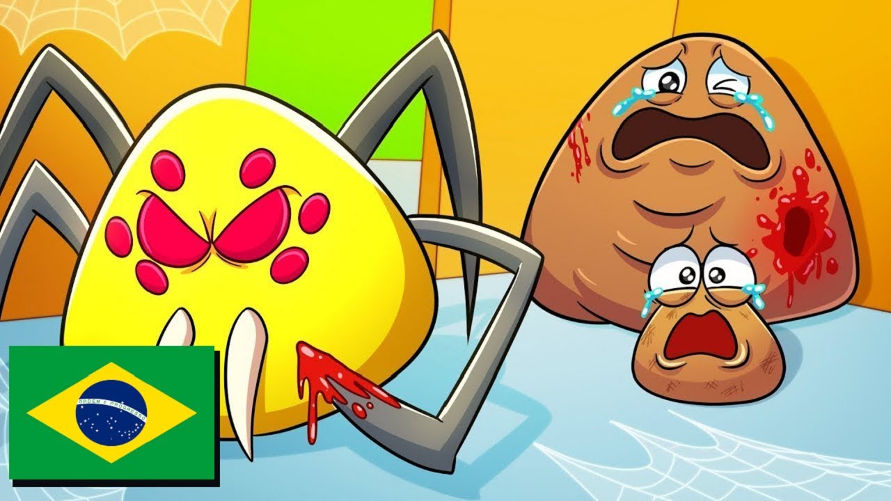O SEGREDO DA ARANHA POU!? Bou’s Revenge Animação