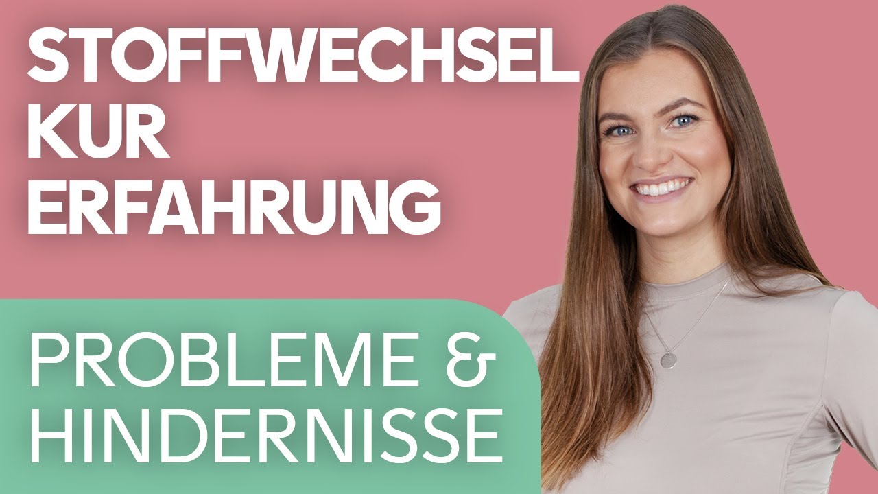 Stoffwechsel Kur Erfahrungsbericht &ndash; Damit habe ich nicht gerechnet!