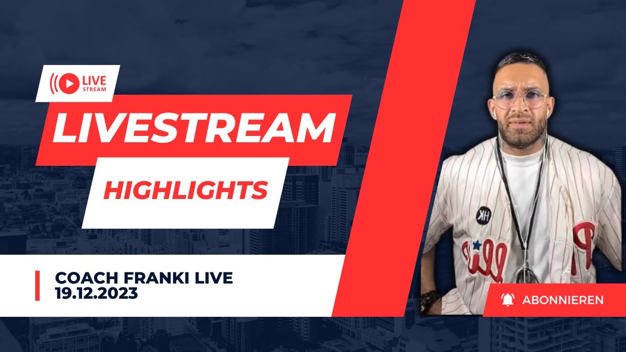 Coach Franky war live und eskaliert mal wieder | Highlights vom 22.12.2023