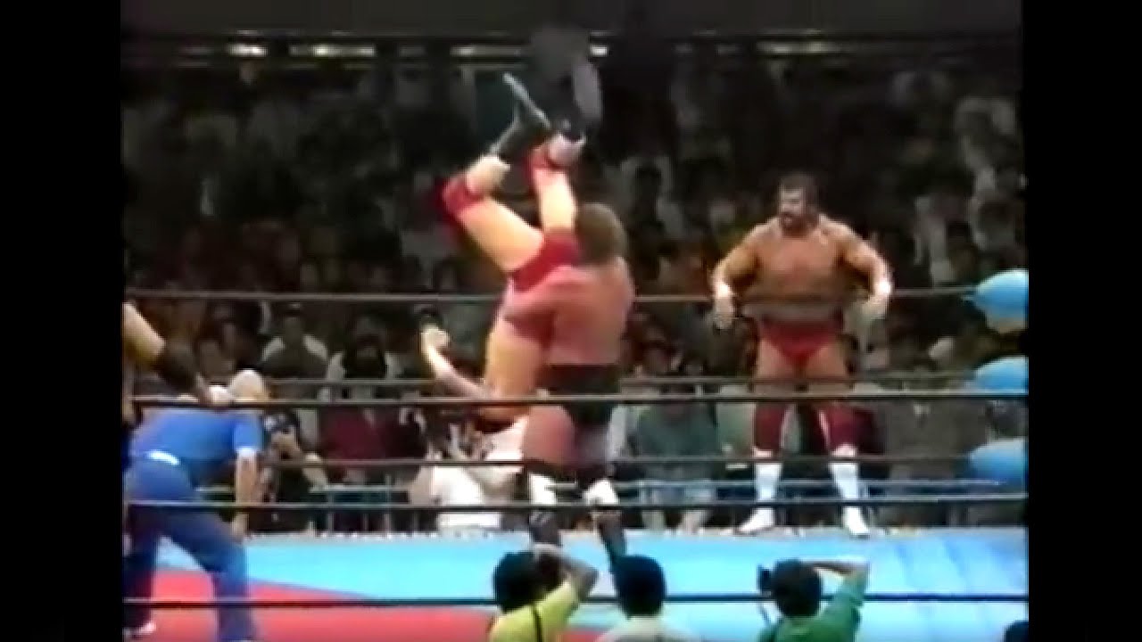 Steve Williams & Terry Gordy vs Giant Baba & Tsuruta 1990 05 14