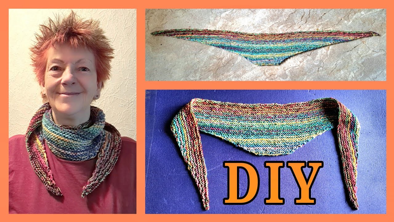 Minituch aus Sockenwollresten stricken • DIY * Julebuergerfee 