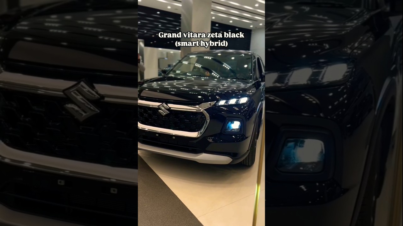 Grand vitara Zeta black (smart hybrid)#marutisuzuki #shorts #viralvideo #viralshorts #grandvitara