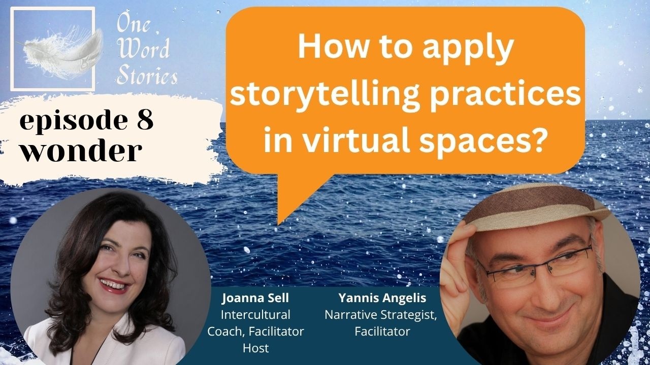 How to work with storytelling practices in virtual spaces? Yannis Angelis & Joanna Sell dive deeper