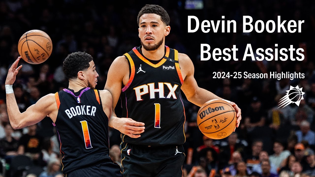 POINT BOOK 📚 | Devin Booker's Best Assists of 2024-25 | Phoenix Suns Player Highlights