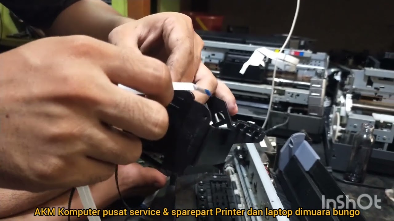 memperbaiki epson m100 error paper jam ketika dihidupkan cuma gerak sebentar