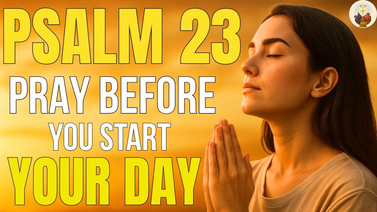 PSALM 23 | Pray it this MORNING with FAITH and SEE WHAT HAPPENS (Transformative)