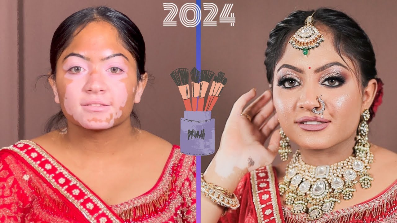 HOW TO DO VITILIGO SKIN MAKEUP || MASTER CLASS 2023-24 || DAY-1  #makeup #vitiligoskin #jiyasosa