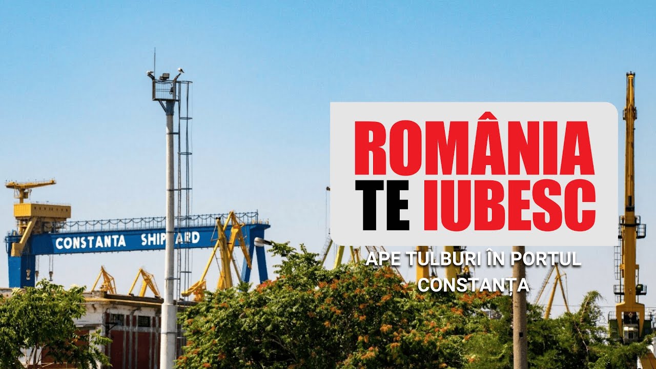 Ape tulburi în portul Constanța, un reportaj realizat de echipa România, te iubesc!