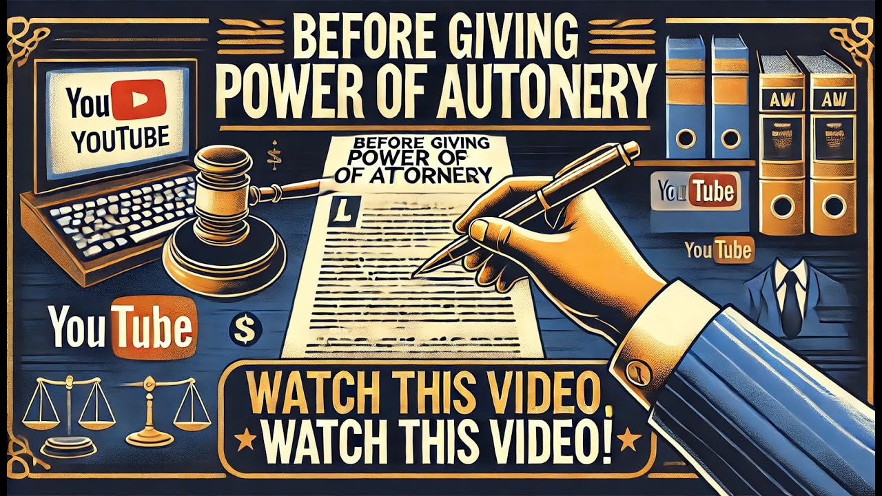 Power of Attorney கொடுக்கபோறீங்களா ? அப்ப, இந்த வீடியோவ  பாருங்க.! | Legal Requirements | A K Rhakul