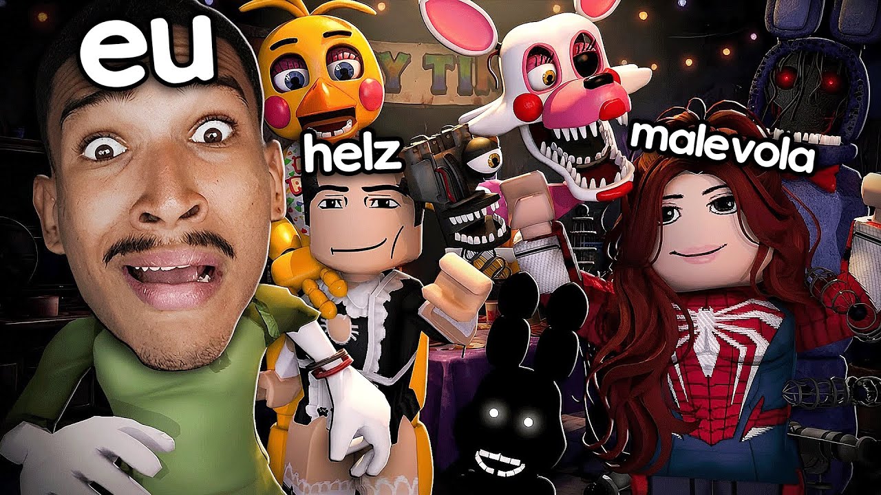 3 BOCÓ JOGANDO O FNAF MAIS MACABRO DO ROBLOX