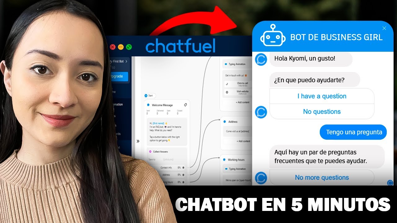 Crea Un Chatbot Con IA Para Ganar Clientes Y Dinero 2025 🤖 Tutorial Sencillo