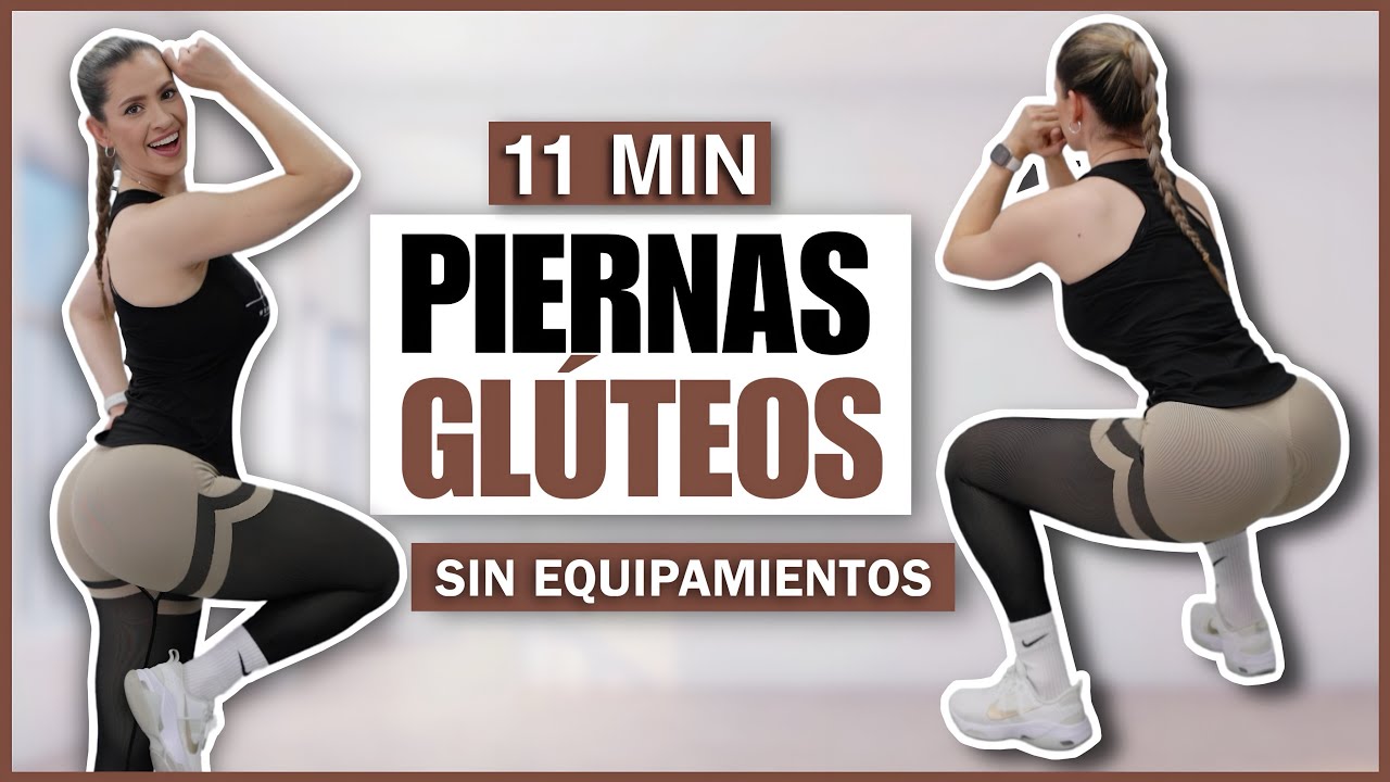 PIERNAS TONIFICADAS Y GLÚTEOS GRANDES | RUTINA DE EJERCICIOS EN CASA SIN PESAS | NatyGlossGym
