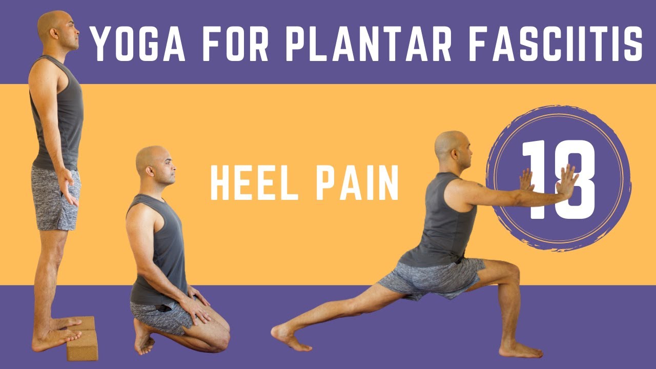 Yoga for Plantar Fasciitis | Yoga for heel pain | Morning heel ache Yoga