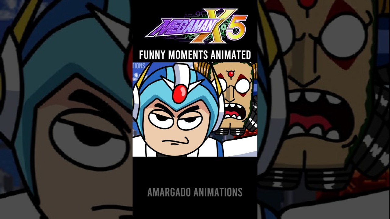 MEGA MAN X5 FUNNY MOMENTS ANIMATED