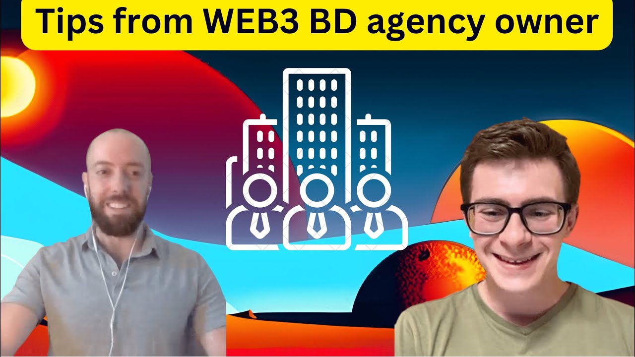 Speaking web3 bd agency, prospecting & time management with Sean Melch