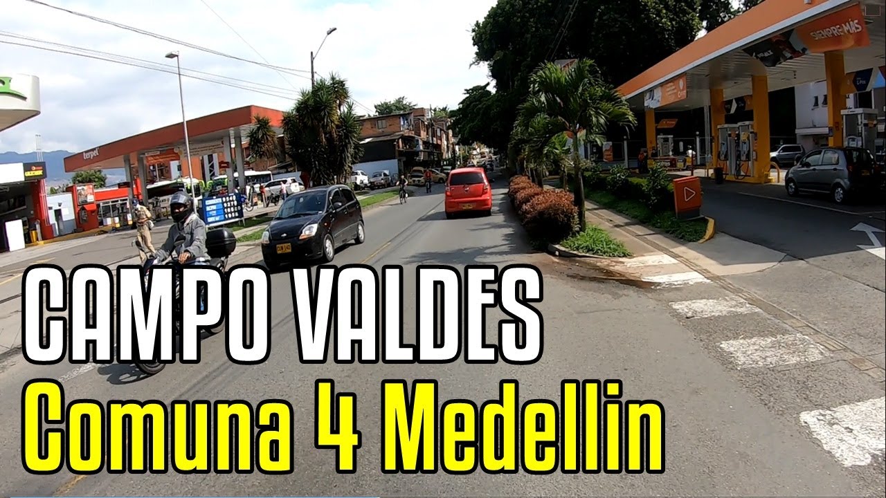 Así es el Barrio CAMPO VALDES EN MEDELLIN!!😱