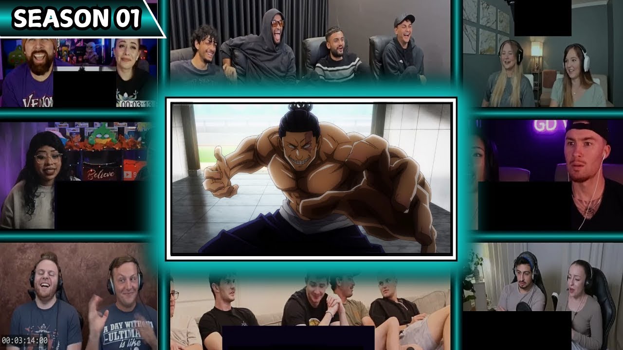 JUJUTSU KAISEN | EPISODE 08 [ REACTION MASHUP ]