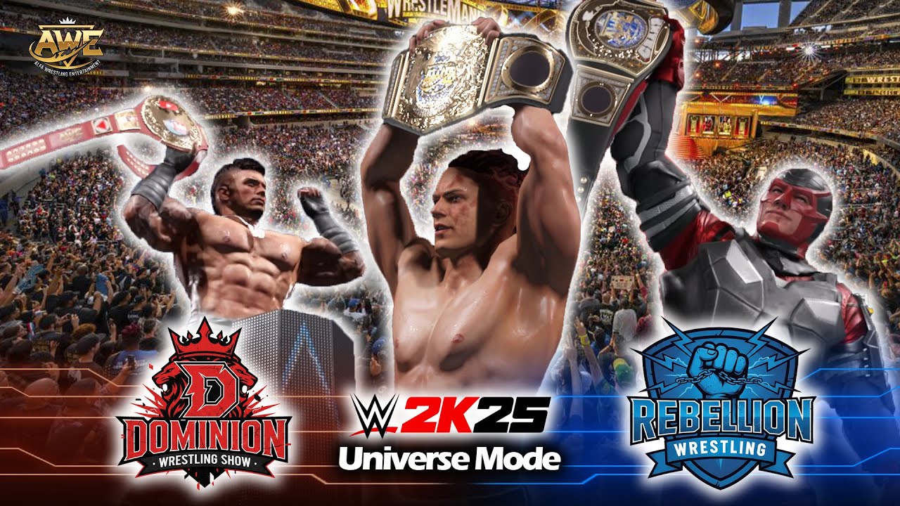 🔴 WWE Universe Mode Custom // Rebellion & Dominion // Membership zone