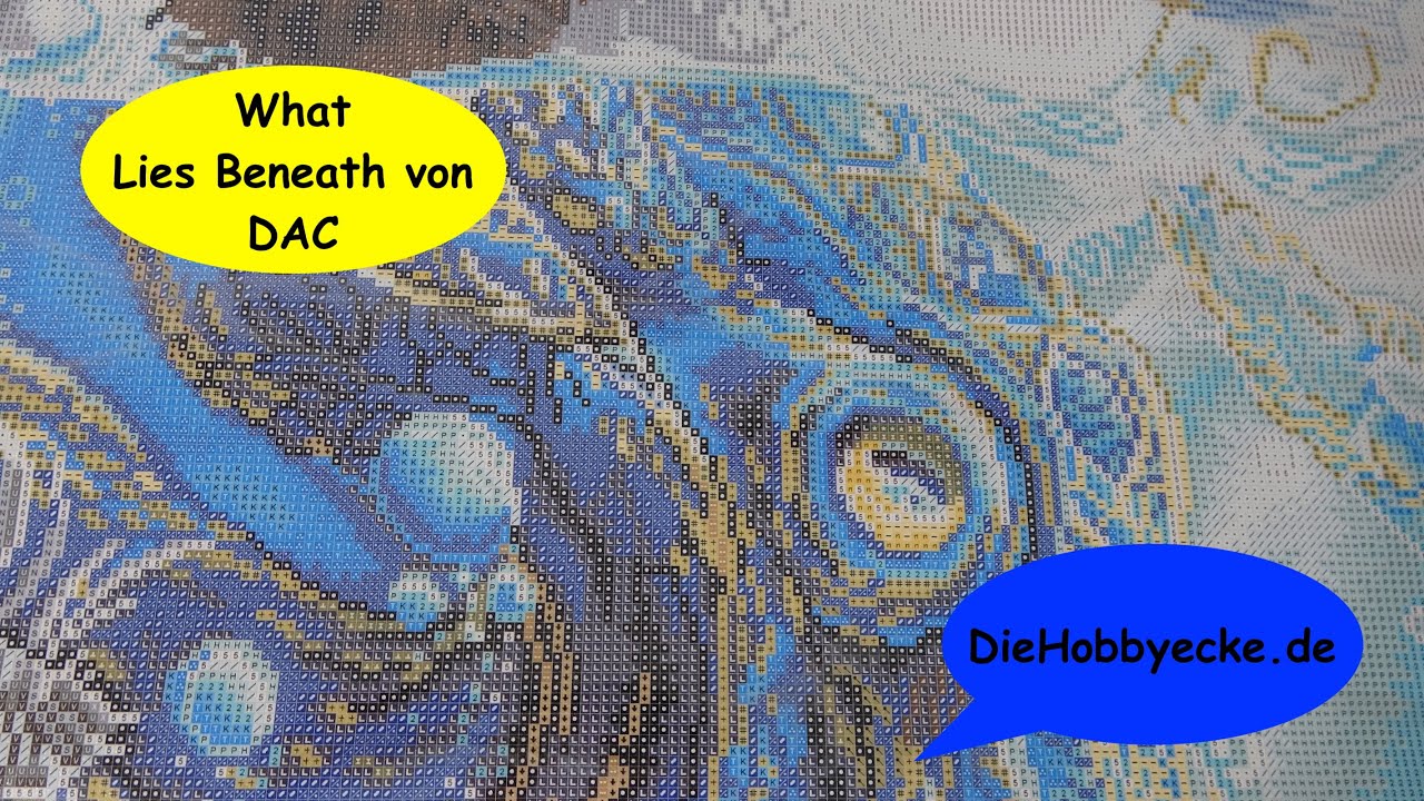 Diamond Painting/Unboxing What Lies Beneath von DAC #diamondartclub