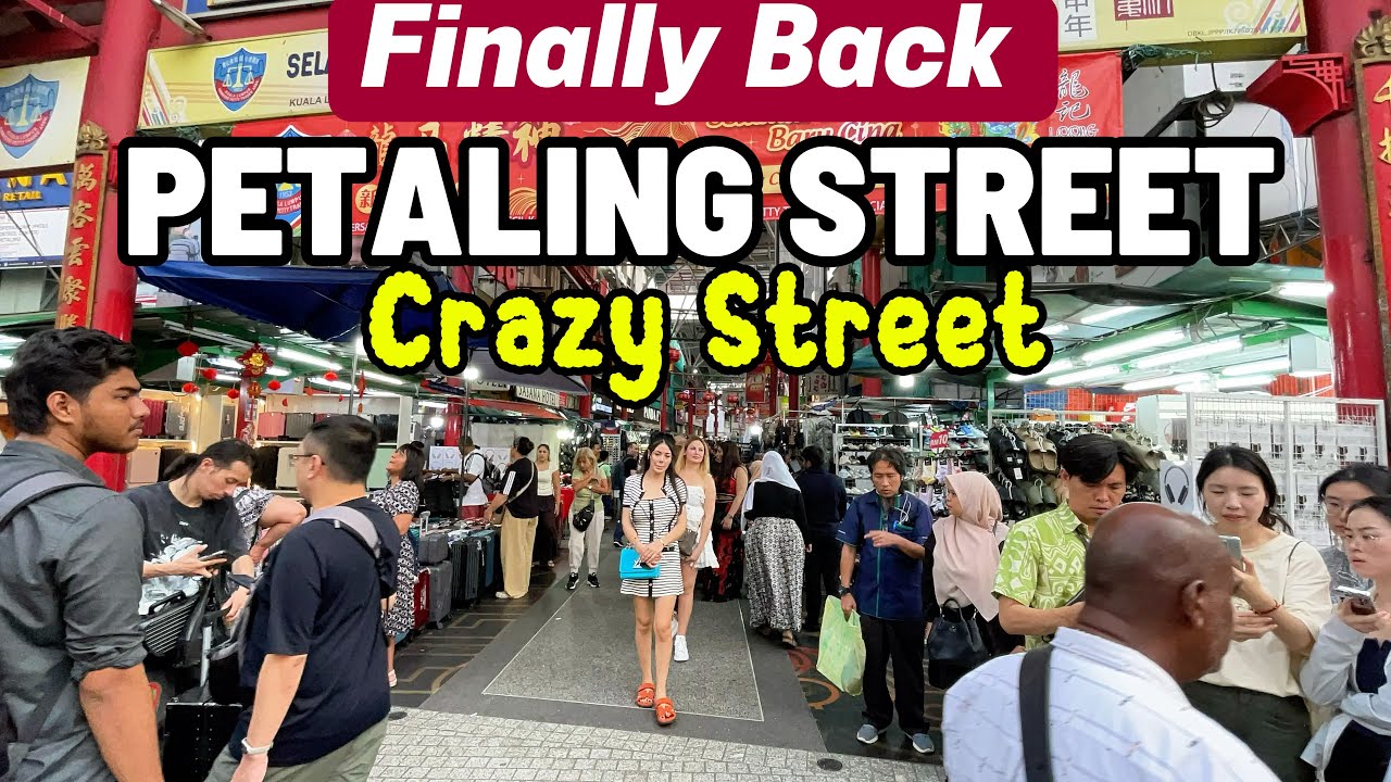 Kuala Lumpur Most Crazy Street | Full Evening Walking Tour 2026😱🇲🇾🔥