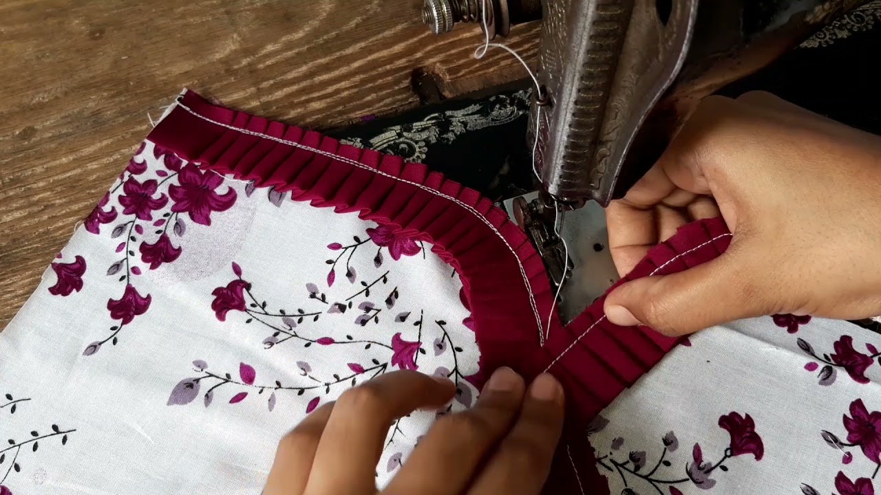 হাতার ডিজাইন।simple sleeves design cutting and.