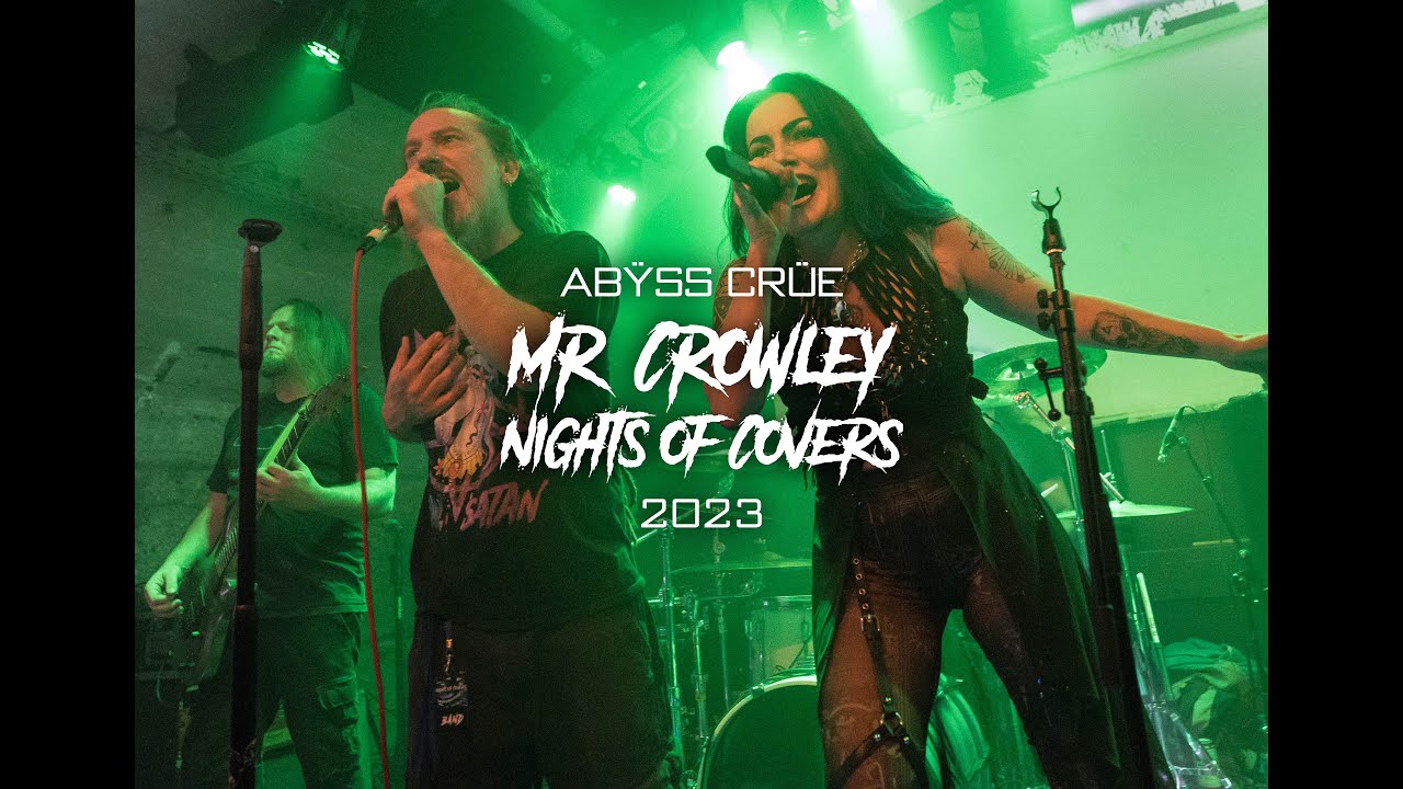 MR CROWLEY (OZZY OSBOURNE COVER) - Yasmeleon/Ab&yuml;ss Cr&uuml;e @ Nights of Covers 2023