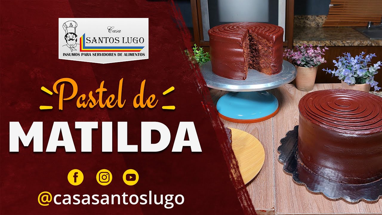 PASTEL MATILDA ⭐RECETA EN TENDENCIA⭐
