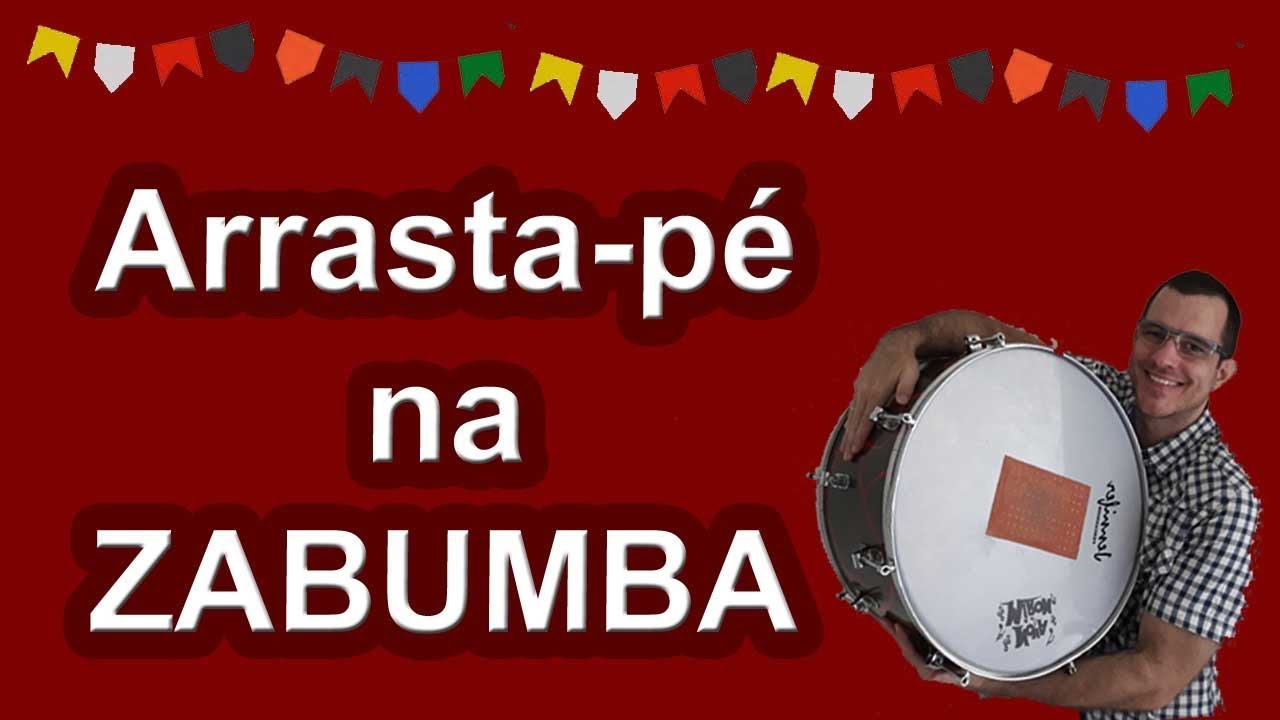 Como Tocar Arrasta-Pé na Zabumba - Aula 3 | André Passos