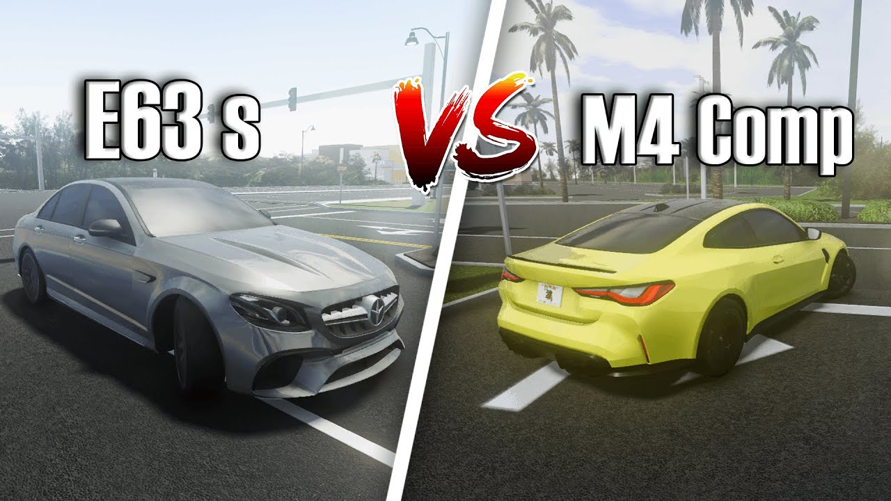 E63s vs M4 Competition [Roblox Southwest Florida] Which one is better!?