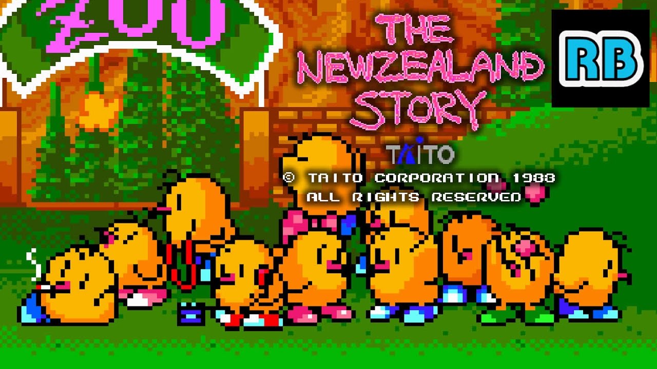 1988 [60fps] The NewZealand Story Nomiss ALL