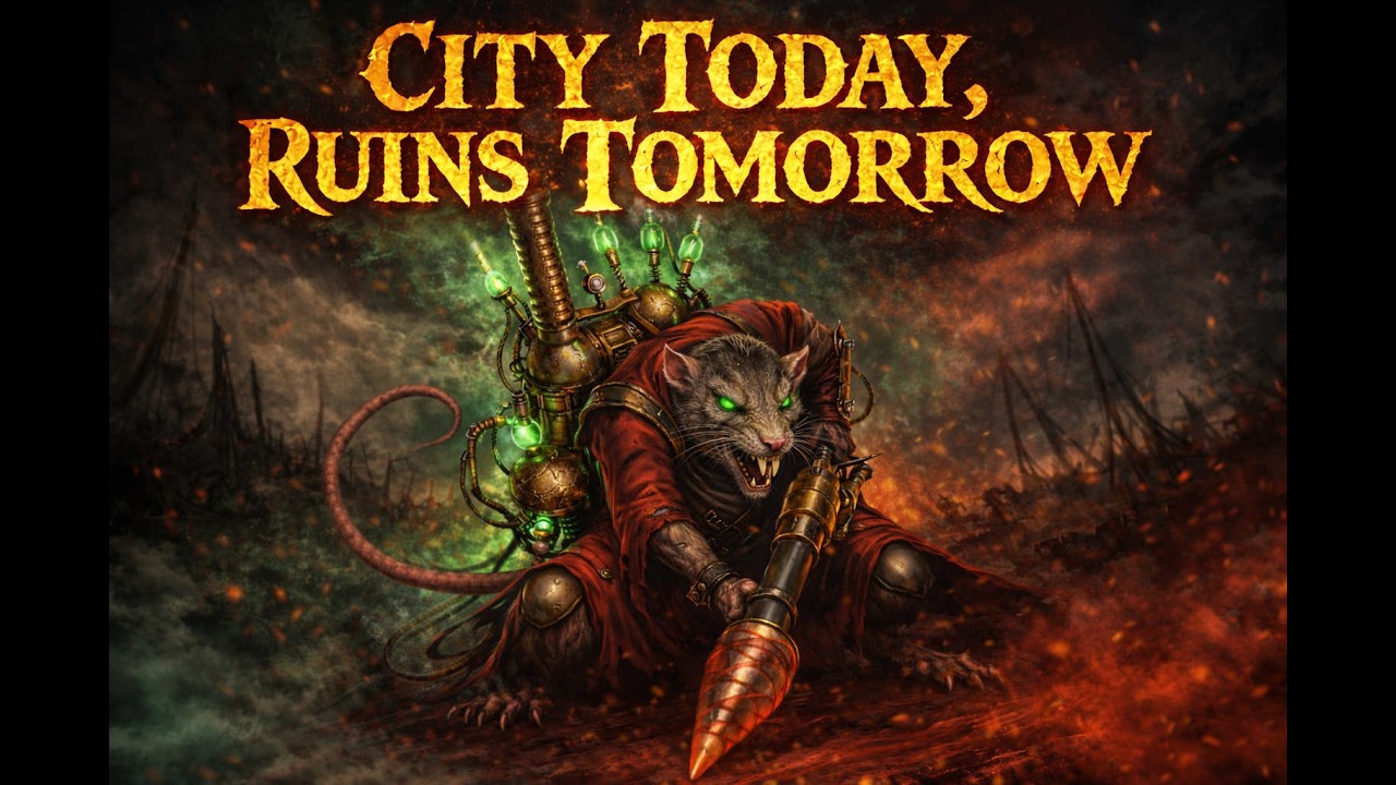 🐀 City Today, Ruins Tomorrow – Skaven War Chant | Warhammer Age of Sigmar Song