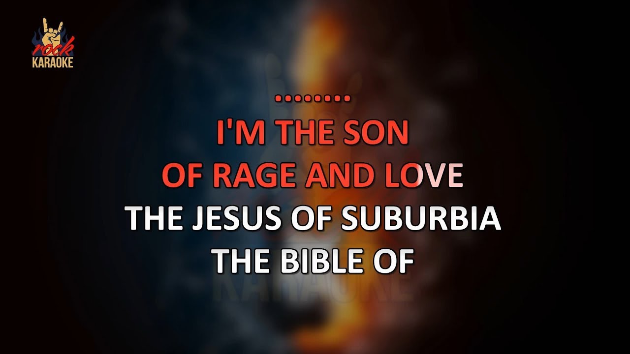 Green Day - Jesus Of Suburbia (Karaoke Version)