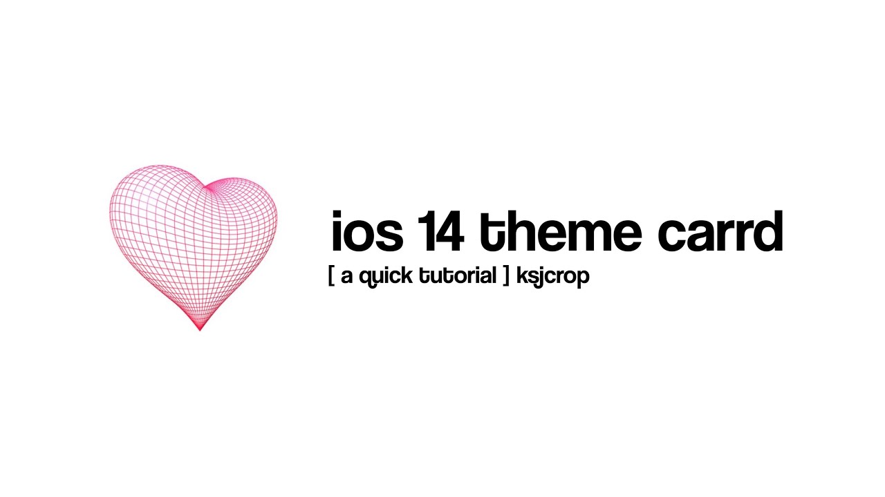 ios 14 themed carrd ★ [ a quick tutorial ]