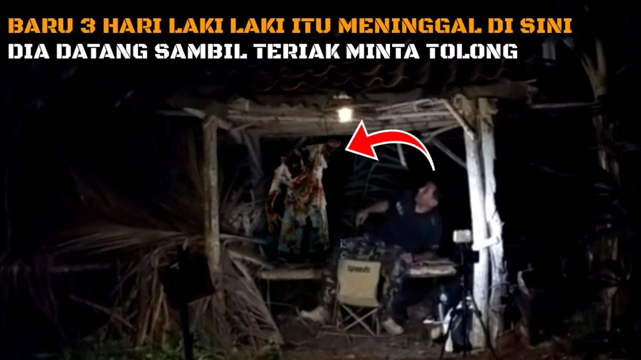 CAMPING HOROR: BEKAS MAYIT BARU 3 HARI DI KEBUN SAYUR