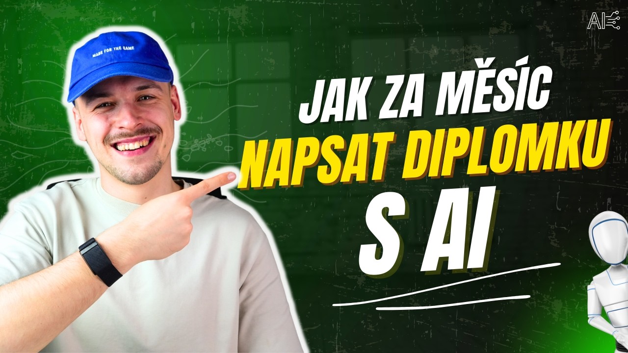 Jak napsat diplomku za měsíc díky AI?!