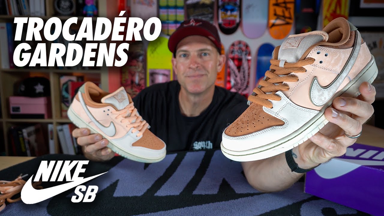 Nike SB Dunk Low Trocadero Gardens Shoe Review!