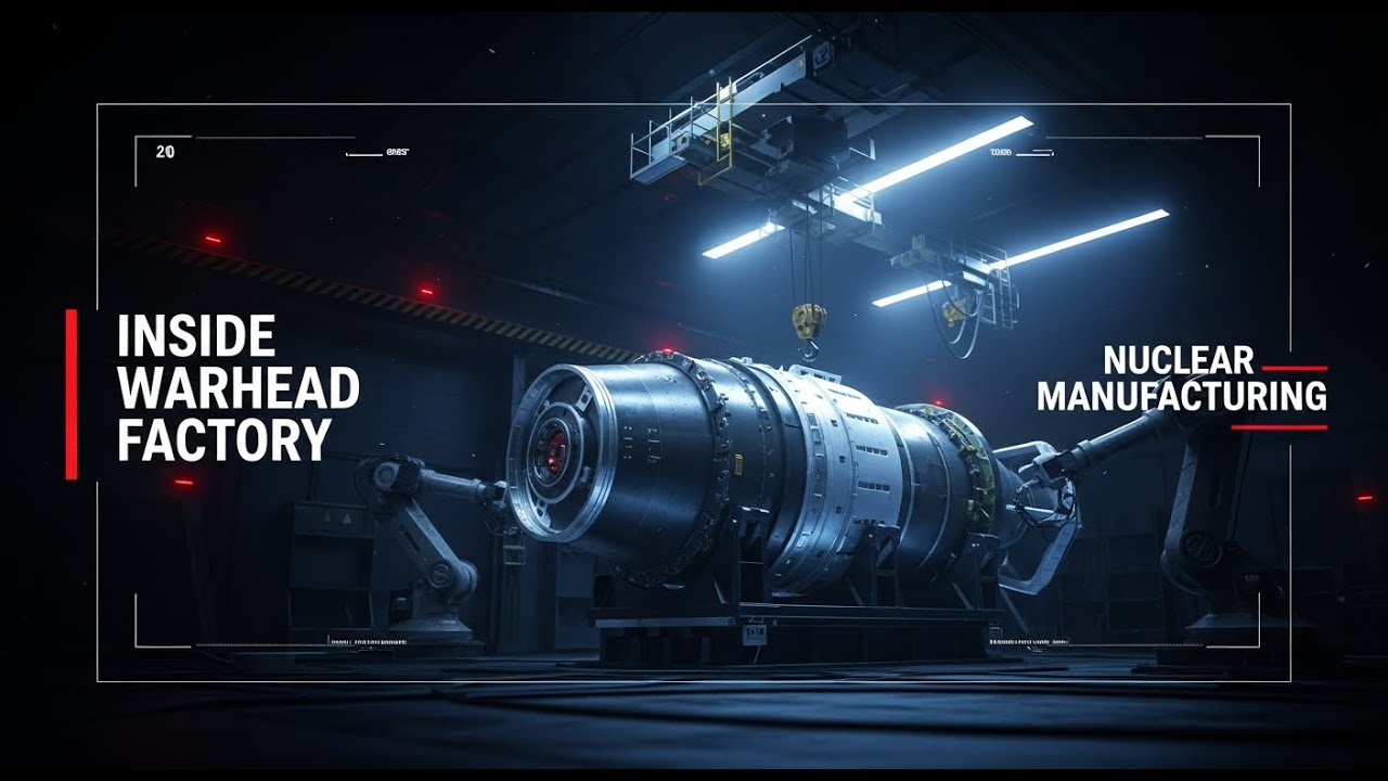 Inside Nuclear Warhead Manufacturing | High-Security Factory Process