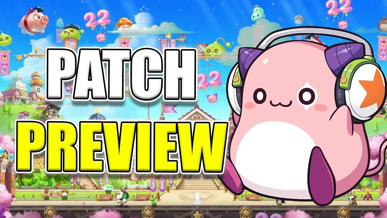 Вышла предварительная версия обновления MapleStory, посвященного годовщине игры!